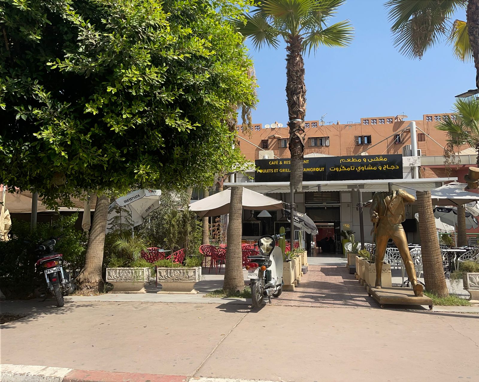 Show-room aménagé sur la route d’Agadir/Marrakech