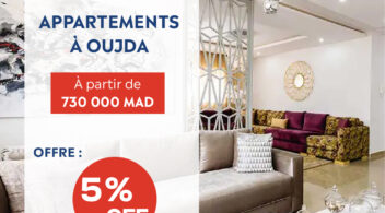 Appartements de standing à partir de 730 000 DH /OUJDA