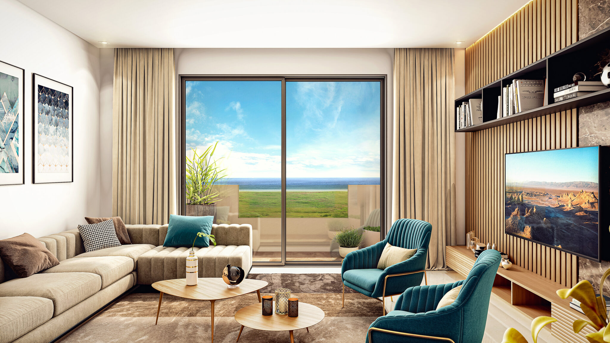 Studios et appartements neufs de standing à 5 minutes du Morocco Mall