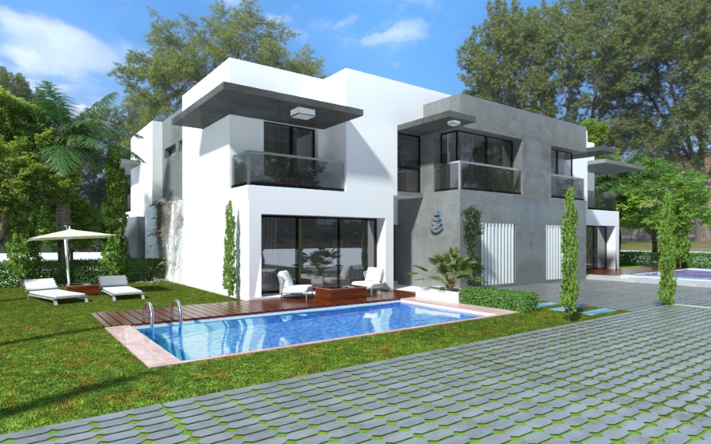 Villas pavillonnaires premium situées à la Route d’Azemmour à Dar bouazza